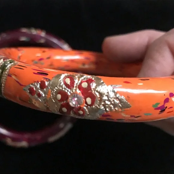 Wooden Bangles/bracelets from India - Picture 3 of 7